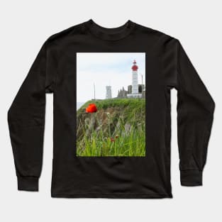  Saint-Mathieu and the poppy Long Sleeve T-Shirt